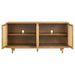 Fabra 4-door Dining Sideboard Storage Console Honey