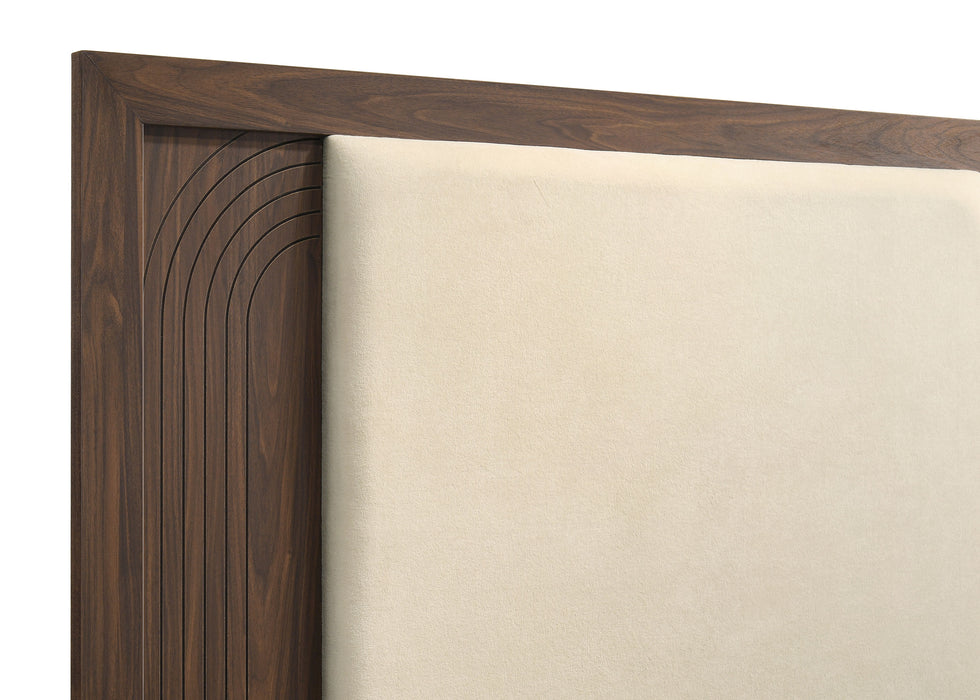 Etienne 4-piece Twin Bedroom Set Walnut
