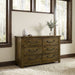 Doherty 6-drawer Bedroom Dresser Rustic Brown