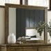 Doherty Rectangular Dresser Mirror Rustic Brown