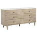 Lucaire 5-piece Eastern King Bedroom Set Sandstone