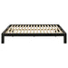 Gislen Full Easy Assembly Wood Platform Bed Black