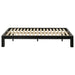 Gislen Twin Easy Assembly Wood Platform Bed Black
