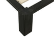 Gislen Twin Easy Assembly Wood Platform Bed Black