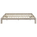 Gislen Full Easy Assembly Wood Platform Bed White