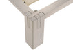 Gislen Eastern King Easy Assembly Wood Platform Bed White