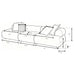 Byrne 143-inch Velvet Modular Bumper Sectional Sofa Rust