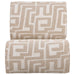 Eimer Geometric Jacquard Accent Chair Camel