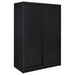 Noble 2-door Bedroom Wardrobe Storage Cabinet Armoire Black