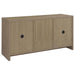 Amery 3-drawer Accent Storage Cabinet Console Latte