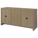 Amery 3-drawer Accent Storage Cabinet Console Latte