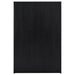 Cerda 3-door Bedroom Wardrobe Storage Cabinet Armoire Black