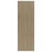 Cerda 3-door Bedroom Wardrobe Storage Cabinet Armoire Latte