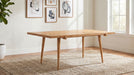Fabra 79-inch Rectangular Wood Dining Table Honey