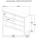 Farre 4-piece Eastern King Bedroom Set Washed Grey