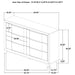 Farre 5-piece Eastern King Bedroom Set Washed Grey