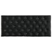 Barzini Velvet Upholstered Tufted Storage Bench Black