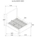 Nala Queen Fabric Upholstered Platform Bed Tan