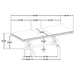 Cresswell 7-piece 104-inch Extension Dining Set Weathered Taupe