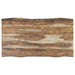 Selwyn 80-inch Live Edge Solid Wood Dining Table Light Sheesham