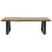 Selwyn Live Edge Solid Wood Dining Bench Light Sheesham