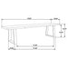 Selwyn Live Edge Solid Wood Dining Bench Light Sheesham