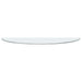 Naser 48-inch Round Glass Top Dining Table Dark Walnut