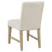 Naser 5-piece 48-inch Round Dining Table Set Beige and Light Oak