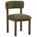 Faulkner 5-piece 48-inch Round Dining Set Moss Green