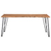 Sherman 71-inch Live Edge Dining Table Natural Acacia