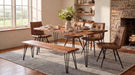 Sherman 71-inch Live Edge Dining Table Natural Acacia