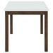 Merrin 7-piece 55-inch Rectangular Dining Set Off White and Walnut