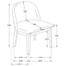 Mueller 5-piece 48-inch Round Dining Set Brown and Beige