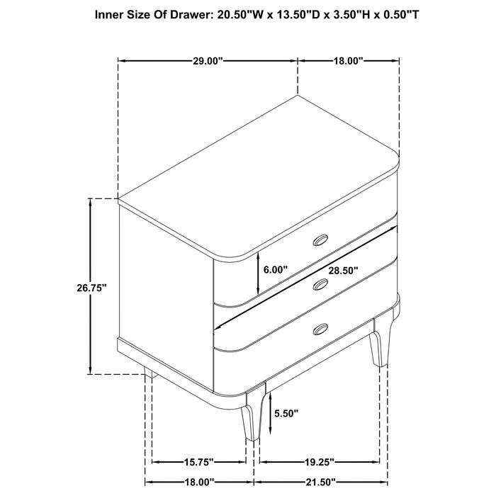 Lucaire 4-piece California King Bedroom Set Sandstone