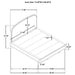 Lucaire 5-piece California King Bedroom Set Sandstone