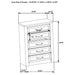 Nevado 5-Piece Queen Panel Bedroom Set Grey and Weathered Taupe