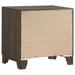 Farre 4-piece Eastern King Storage Bedroom Set Dark Brown / Beige