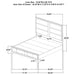 Farre 5-piece Eastern King Storage Bedroom Set Dark Brown