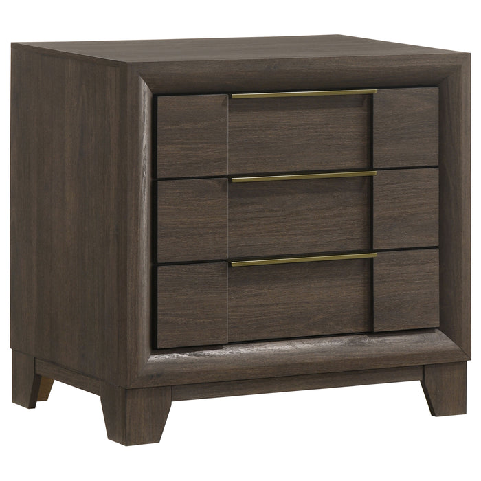 Farre 4-piece Queen Storage Bedroom Set Dark Brown