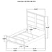 Farre 5-piece Queen Bedroom Set Dark Brown