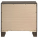 Farre 2-drawer Nightstand Bedside Table Dark Brown