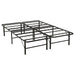 Kramer Full Folding Metal Platform Bed Frame Black