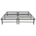 Kramer Eastern King Folding Metal Platform Bed Frame Black