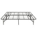 Kramer Eastern King Folding Metal Platform Bed Frame Black