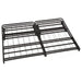 Kramer California King Folding Metal Bed Frame Black