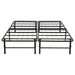 Kramer Queen Folding Metal Platform Bed Frame Black