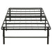 Kramer Twin XL Folding Metal Platform Bed Frame Black