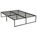 Gates Full Heavy-Gauge Metal Platform Bed Frame Black