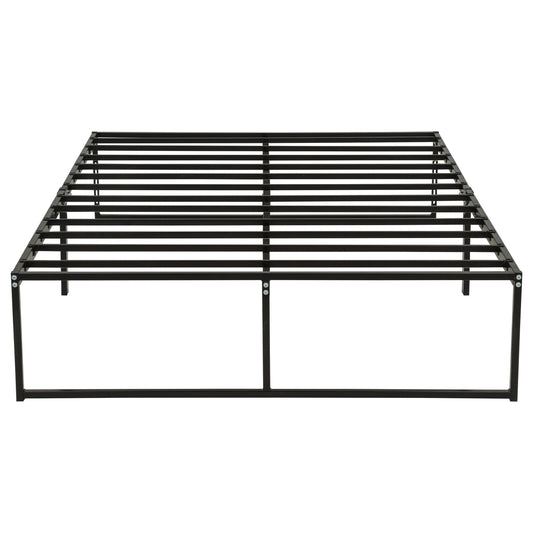 Gates Full Heavy-Gauge Metal Platform Bed Frame Black