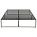Gates Queen Heavy-Gauge Metal Platform Bed Frame Black